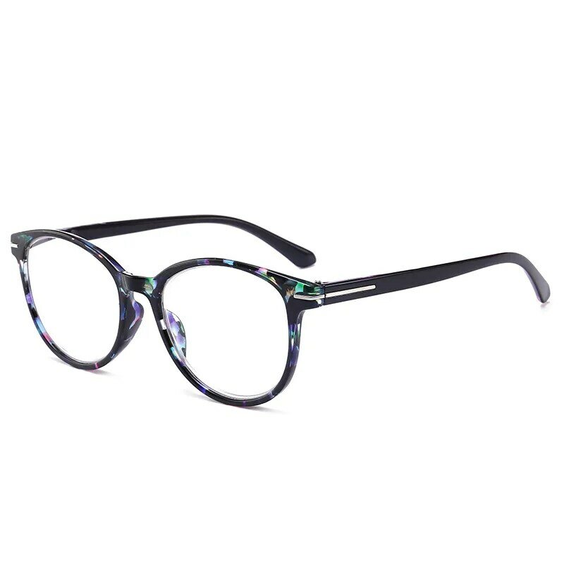 레트로 라운드 PC 독서 안경, 남녀공용 돋보기, 고화질 독서 안경, 신제품