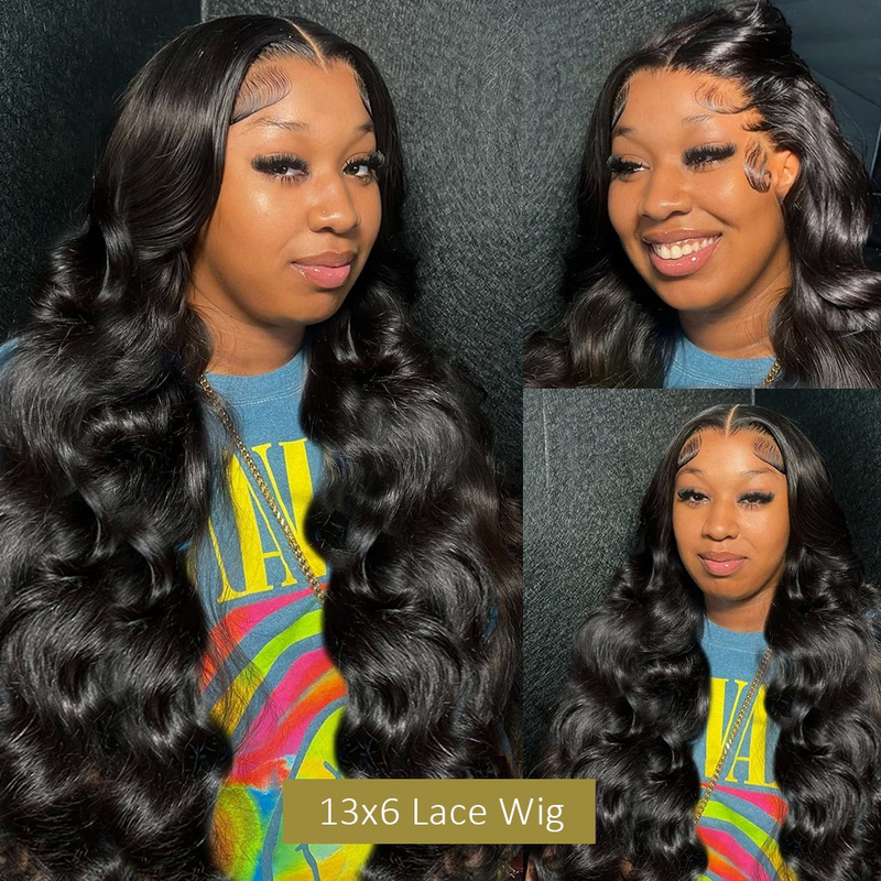 180 Density Body Wave 30 40 inch Transparent 13x6 HD Lace Front Human Hair Wig For Women Brazilian 13x4 HD Lace Frontal Wigs