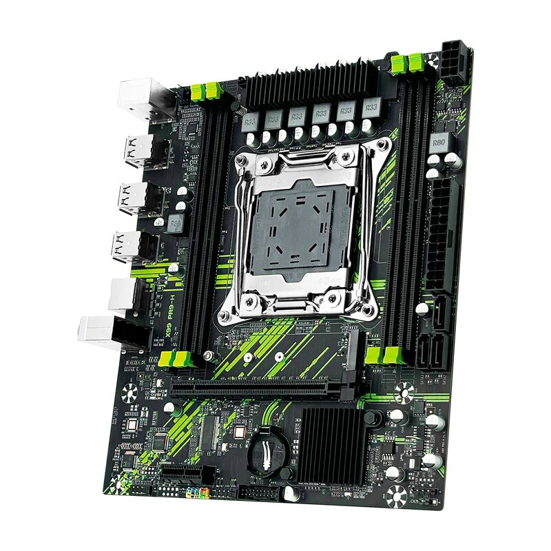 MACHINIST X99 PR9-H Carte Mère LGA 2011-3 Support Xeon E5 2667 2666 V3 V4 Série Processeur CPU DDR4 ECC RAM NVcloser M.2 SATA 3.0