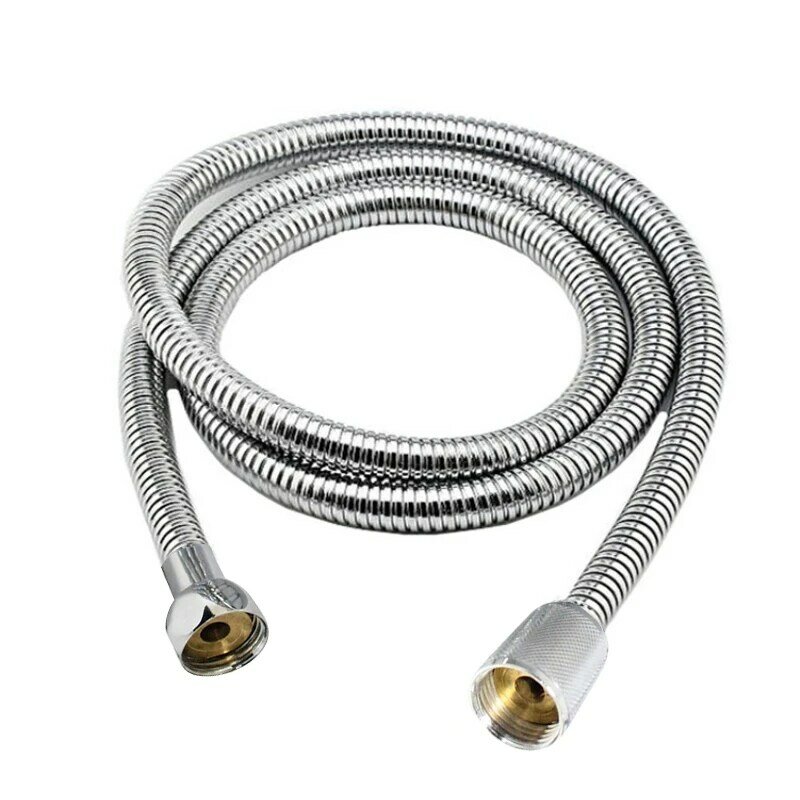 304 Stainless Steel Flexible Shower Hose Plumbing Head Silicone Extension  Water Pipe Washers  Showerhead Bathroom