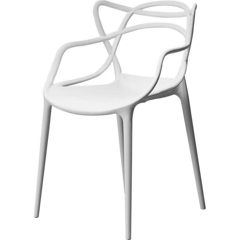 Прозрачный стул, акриловый обеденный стул для дома, ins сетчатый красный пластиковый стул, Простой Современный наружный стул для балкона