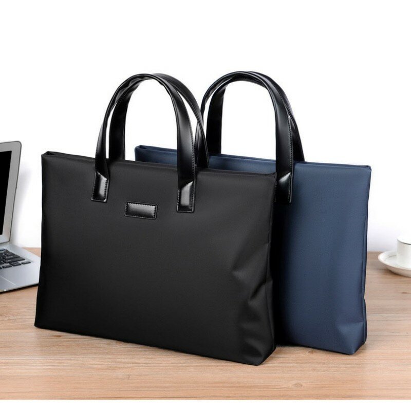Nuova borsa da uomo universale borsa da lavoro portatile impermeabile borse da lavoro di grande capacità per Laptop per donna uomo 2023