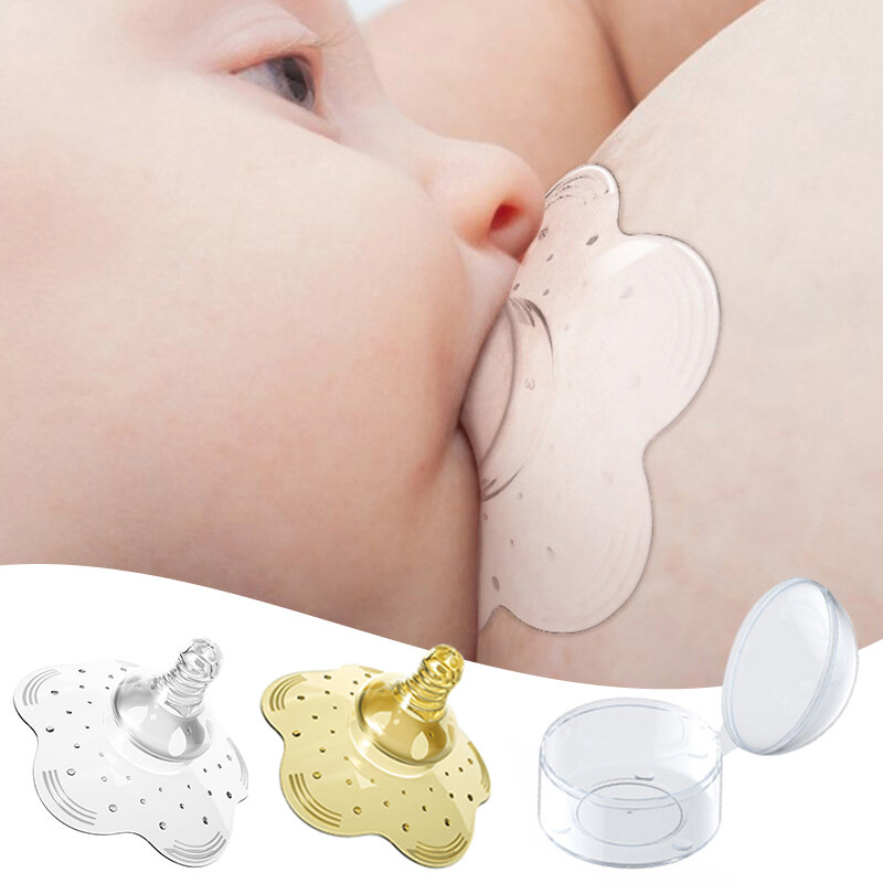 Protector de pezón de silicona para lactancia materna, protectores de protección para la madre, cubierta de leche popular