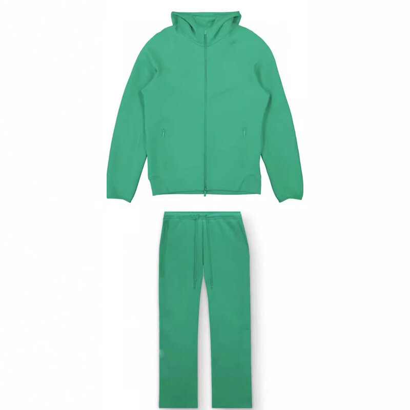 Sweat à capuche et pantalon pour hommes et femmes, manteau de protection, costume de mouvement, même style, automne, 2024
