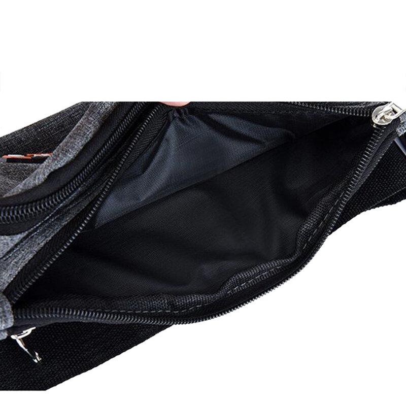 Men and Women Fashion Waist Bag Sports Cell Phone Bag Multifunctional Running Fitness Outdoor Leisure Waist Bag Cash Chest Bags