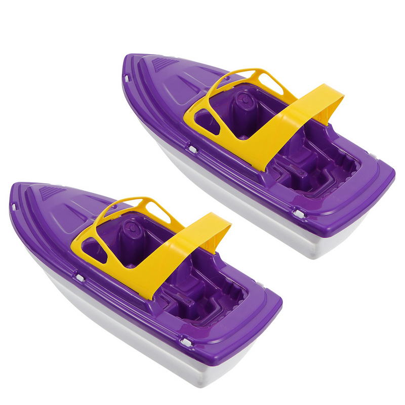 2 buah Set mainan pantai anak-anak mainan anak perempuan Speedboat layar mandi bayi perahu layar