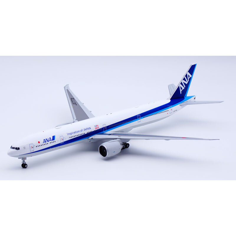 Liga de avião colecionável, JC Asas Presente, ANA All Nippon Boeing B777-300ER Diecast Aircraft Jet Model, JA777A, W005, 1:200, JA777A