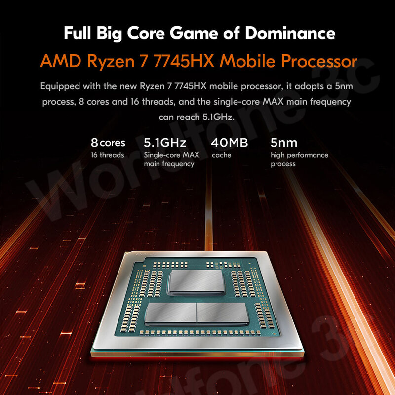 Lenovo-ordenador portátil Legion R9000P para videojuegos, Laptop AMD Ryzen 7 7745HX RTX4060, 16G/32G RAM, 1T/2T SSD, 16 pulgadas, 2,5 K, 240Hz, 2023 Esports