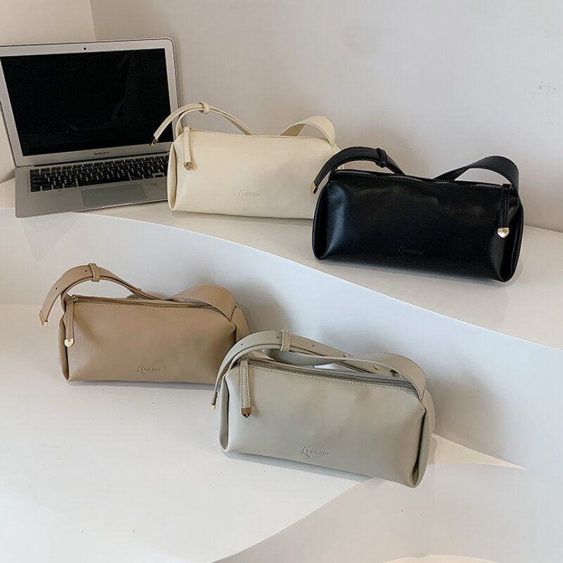 Женская Классическая сумочка-Багет, модная роскошная дизайнерская сумка через плечо для женщин, повседневные сумки через плечо, клатчи из искусственной кожи