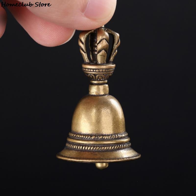 Dekoration Messing Handwerk Glocke Schlüssel Auto Taste Wind Glocke Tibetischen Bronze Glocke Kreative Geschenk Hause Dekoration Anhänger Weihnachten