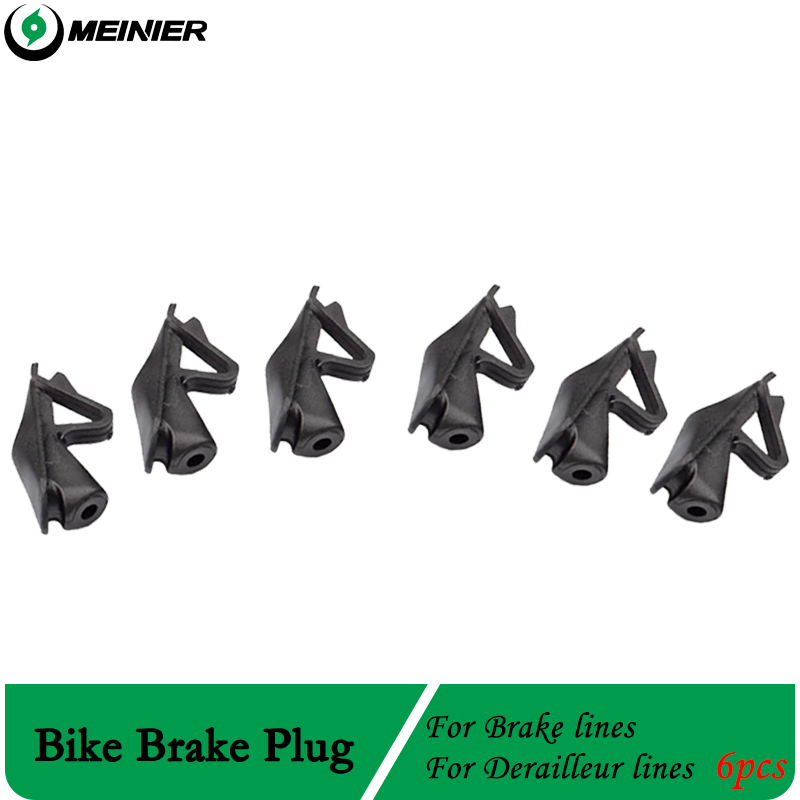 6pcs Bike Internal Cable Routing Frame Plugs Bicycle Brake Derailleur Shifter Housing Grommets Cable Guide