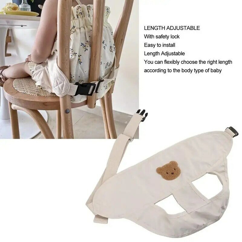 High Chair Replacement Straps Stroller Toy Straps Washable Foldable Dining Chair Fixing Strap Reasonable Structure For Travel