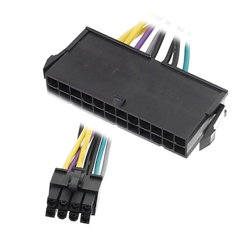 CPDD wydłuża żywotność urządzenia Kabel zasilający 24 na 8 pinów Konwersja zasilania dla Optiplex B75, A75, Q75 Łatwy użyciu