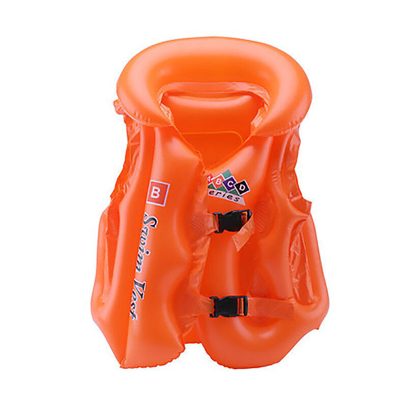 Colete inflável de PVC para crianças, Swimwear assistido para esporte aquático, Acessórios para piscina para crianças, Coletes salva-vidas para bebês