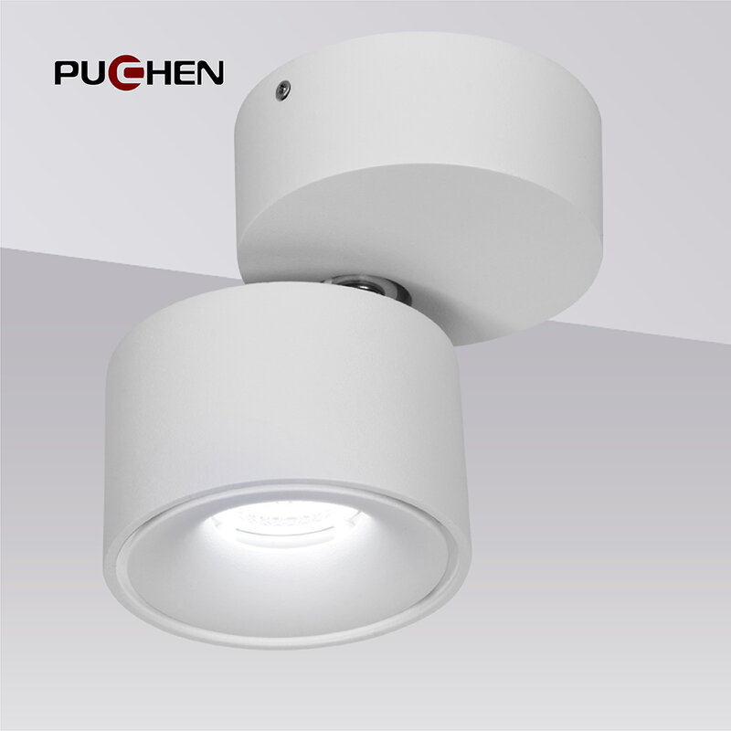 PURchen-アルミニウム製のフロストスポットライト,ミニマリストの照明,寝室,ディスコ,ダイニングルーム用の電球は含まれていません