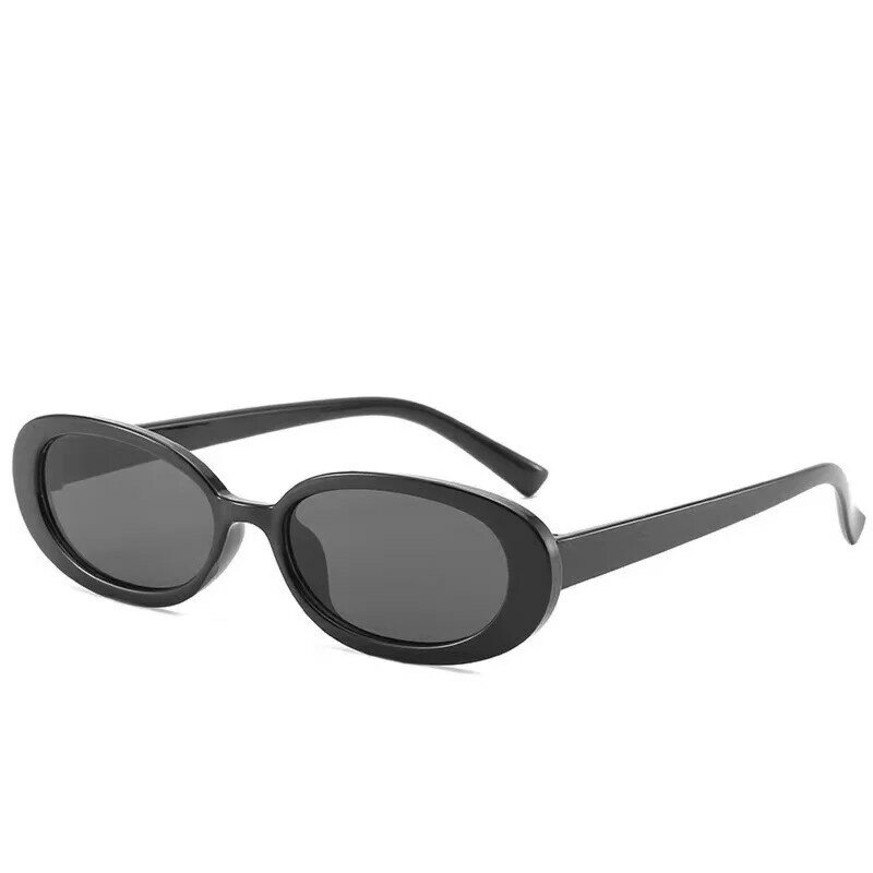 نظارات شمسية بيضاوية صغيرة للرجال ، مربعة ، مستطيلية ، علامة تجارية ، مصمم ، صيف ، ريترو ، قيادة ، صيد ، UV400