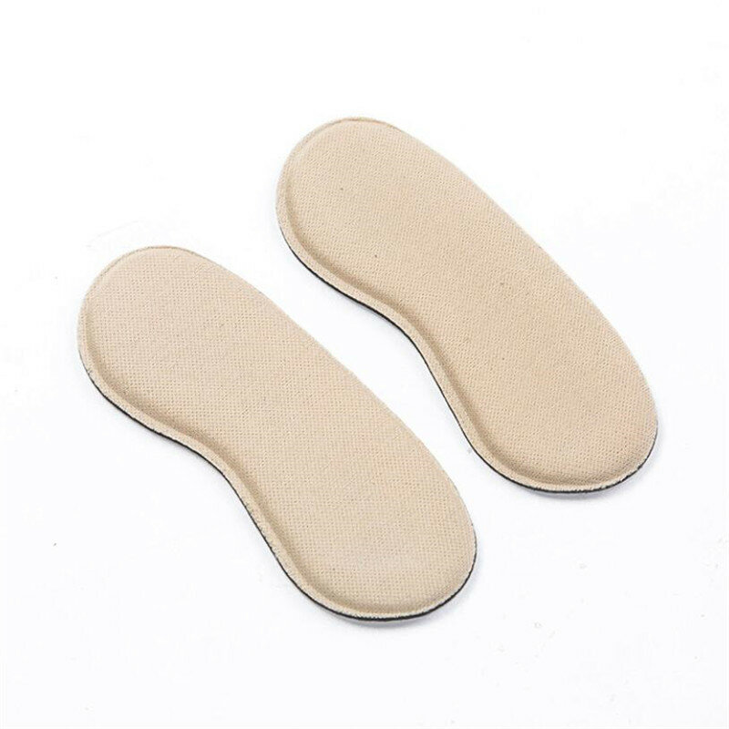 10PC Mulheres Palmilhas para Sapatos Almofada de Salto Alto Ajustar Tamanho Adesivo Saltos Almofadas Liner Grips Protector Adesivo Pain Relief Foot Insert