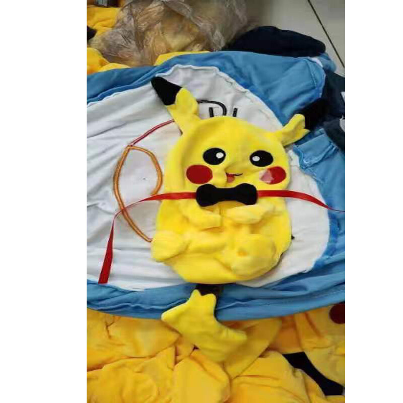 Pokemon 30-90cm Charmander Squirtle Pikachu fondina peluche non farcito peluche Kawaii peluche giocattoli per bambini giocattoli semilavorati
