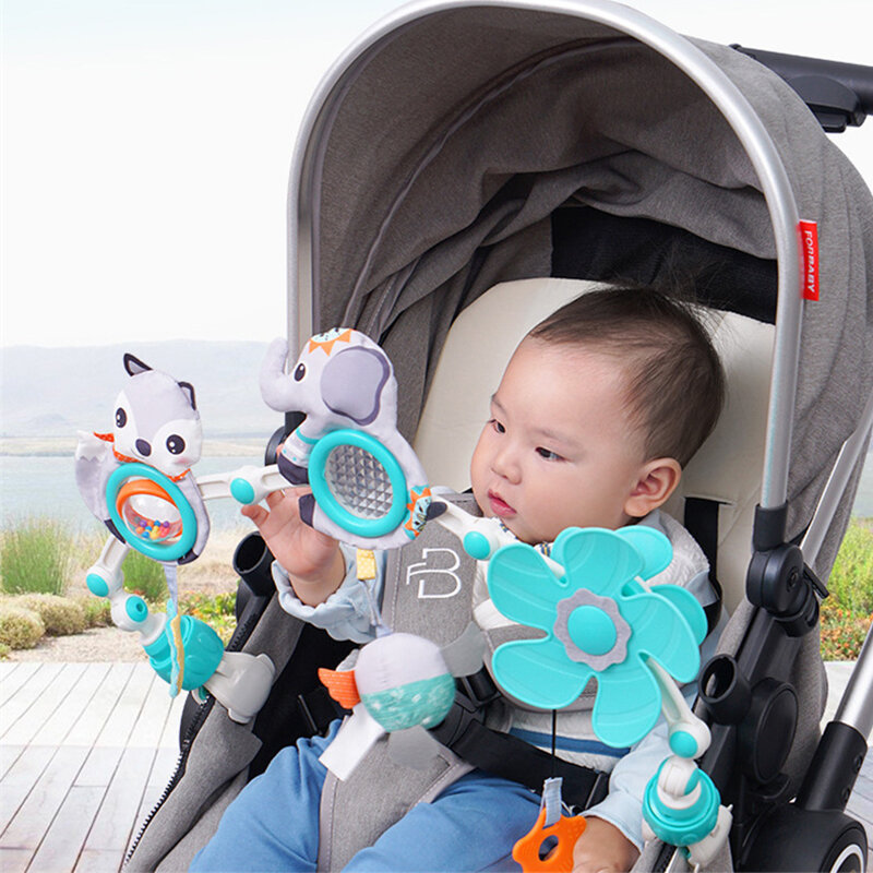 Tragbare Kinderwagen Arch Spielzeug Für Baby Motor Fähigkeiten Entwicklung Björn Prahler Spielzeug Bar Baby Reise Spielen Arch Sensorischen Spielzeug Für babie