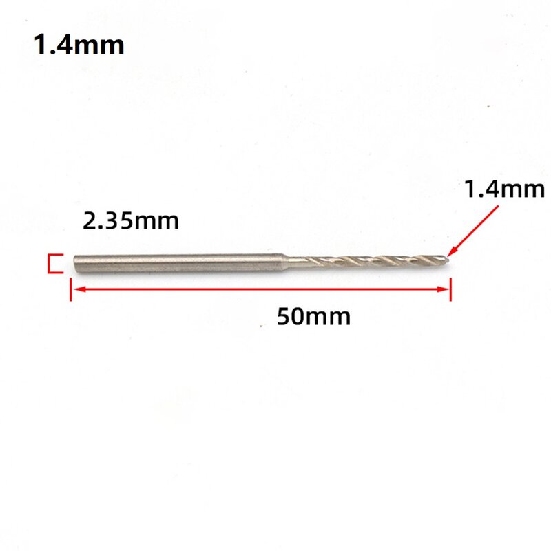 Gloednieuwe Hoge Kwaliteit 1Pc 0.8Mm-2Mm Sieraden Plastic Rubber Houtboor 1Pc 0.8Mm 2.35Mm Schacht Diameter