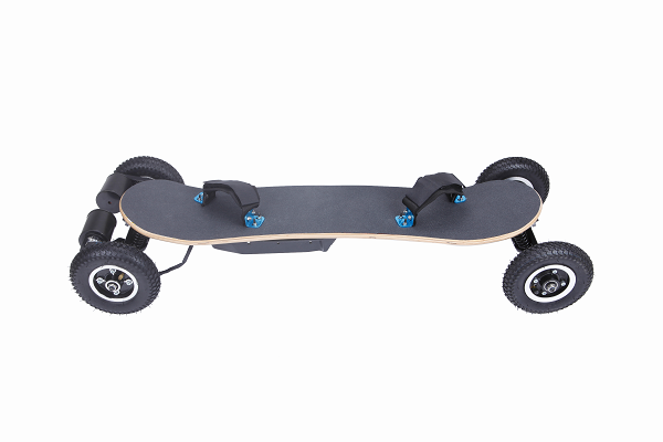 ZonDoo-Off-Road skate elétrico para adultos e adolescentes, Long Board no armazém da UE, 8in