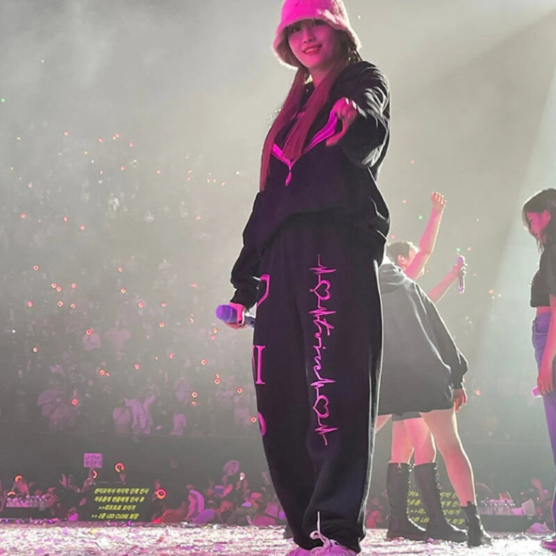 Kpop Twice 4Th World Tour Iii para mujer, chándal informal, sudaderas con capucha