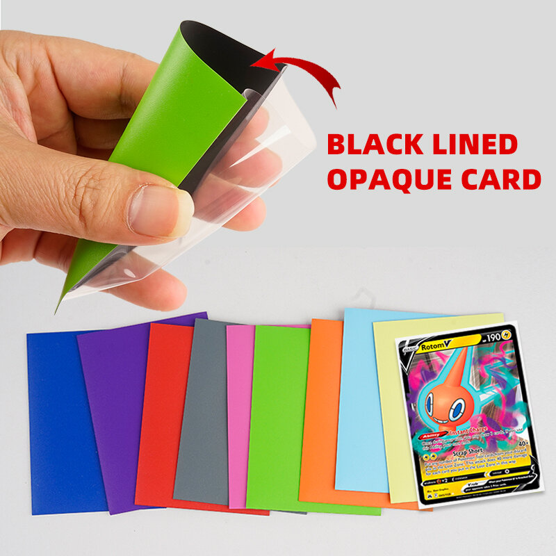 62PCS 66x91mm Matte anime Card Sleeves Trading Holder TCG Cards Protector for MTG Card Sleeves card games
