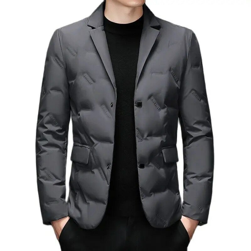 BATMO 2022 남성 캐주얼 90% 화이트 오리 자켓 두꺼운 따뜻한 파커 Outwear 코트 의류 블레이저 QH2527