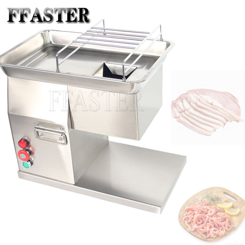 Fresh Meat Cutting Machine High Efficient All Stainless Steel Fresh Meat Slicer Fish Slicer Machine