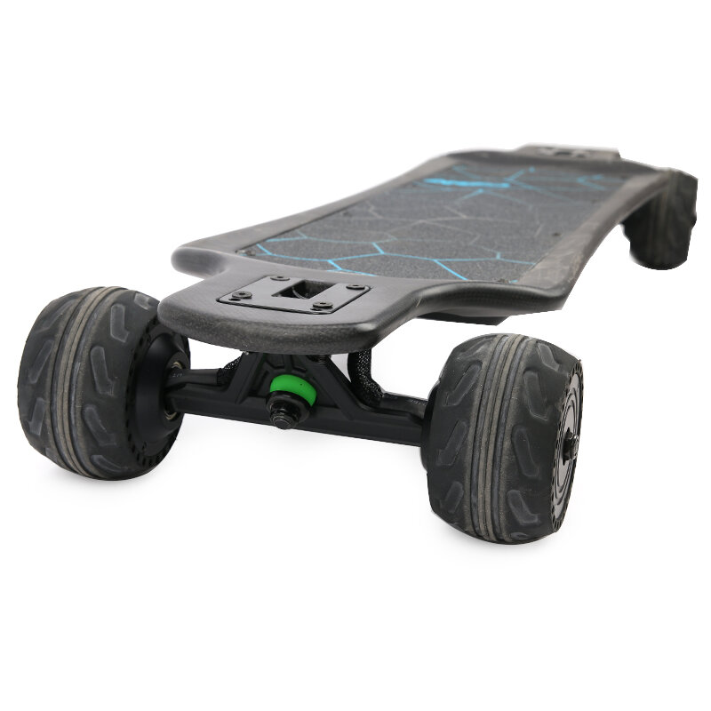 Skate elétrico impermeável com rodas Offroad, alta velocidade, 60 kmph, 4WD