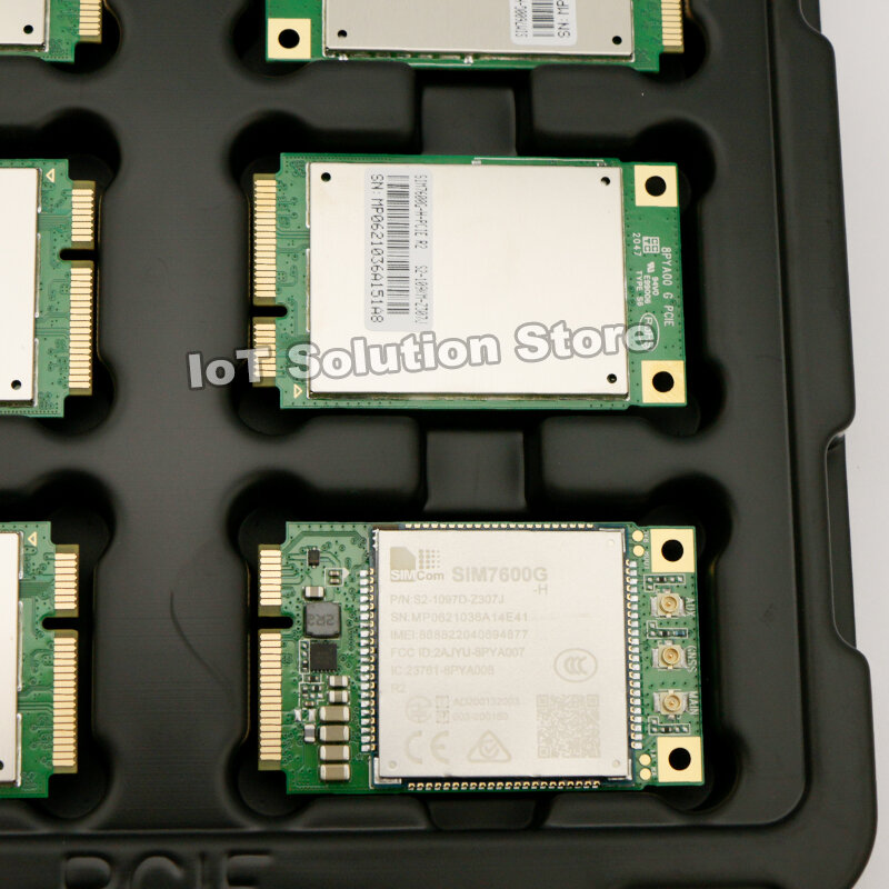 SIMCom SIM7600G-H MiniPCIe Globale Region/Betreiber 150Mbps/50Mbps Cat.4 GNSS LTE 4G Modul SIM7600 SIM7600GH SIM7600G H Mini PCIe