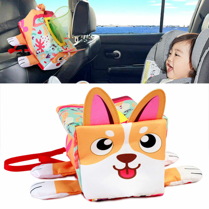 Baby Tissue Box Baby Sensory  Toys Magic Baby Tissue Box High Contrast Baby Toys For Newborns Toddlers Infants Gift