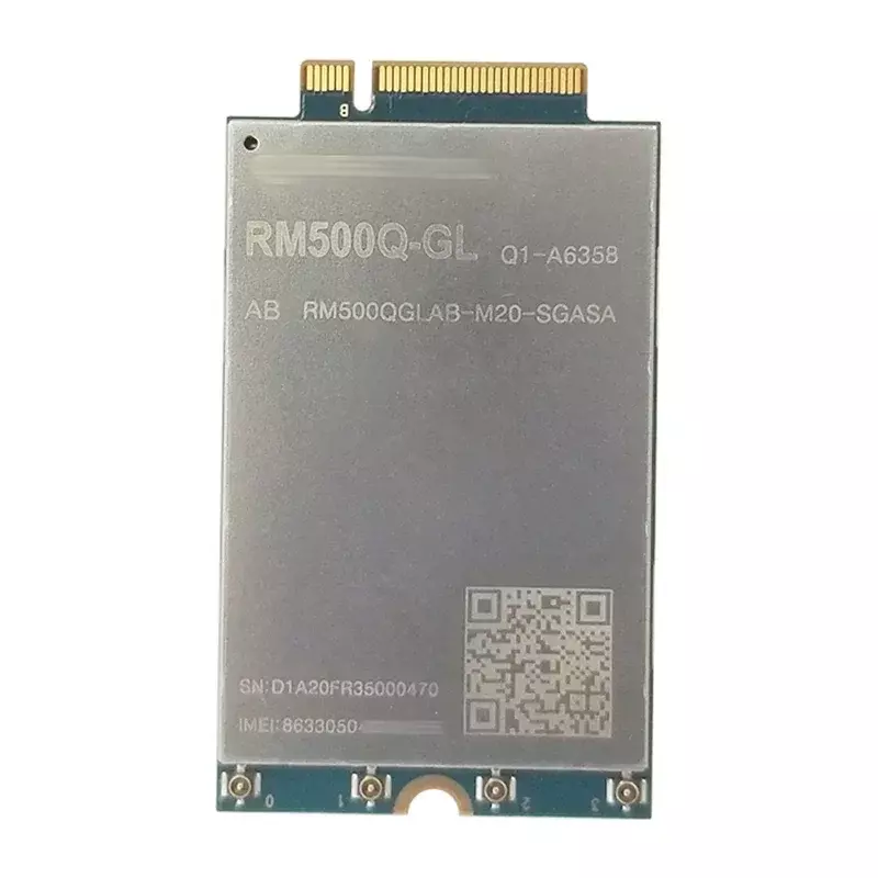 Módulo Quectel RM500Q-GL 5G, modos RM500QGLAB-M20-SGASA RM500Q 5G M.2 NSA, 100% novo e original