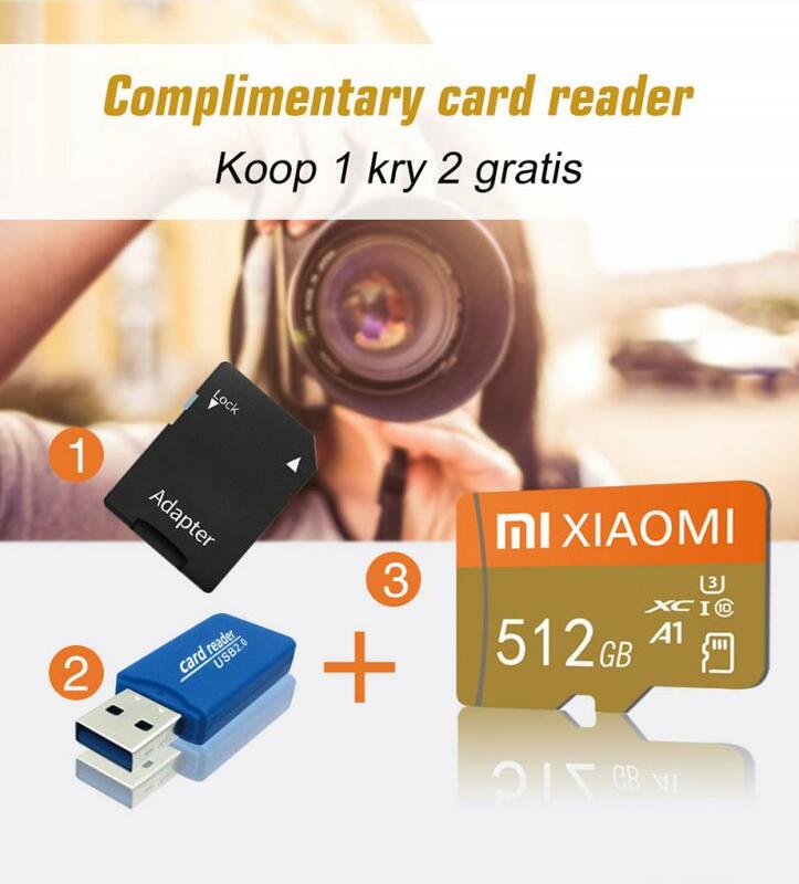 Karta pamięci MIJIA Xiaomi Szybka karta pamięci SD Flash 128GB A2 4K HD 1TB Mini TF SD do kamery GoPro DJI Nintendo Switch Karta TF