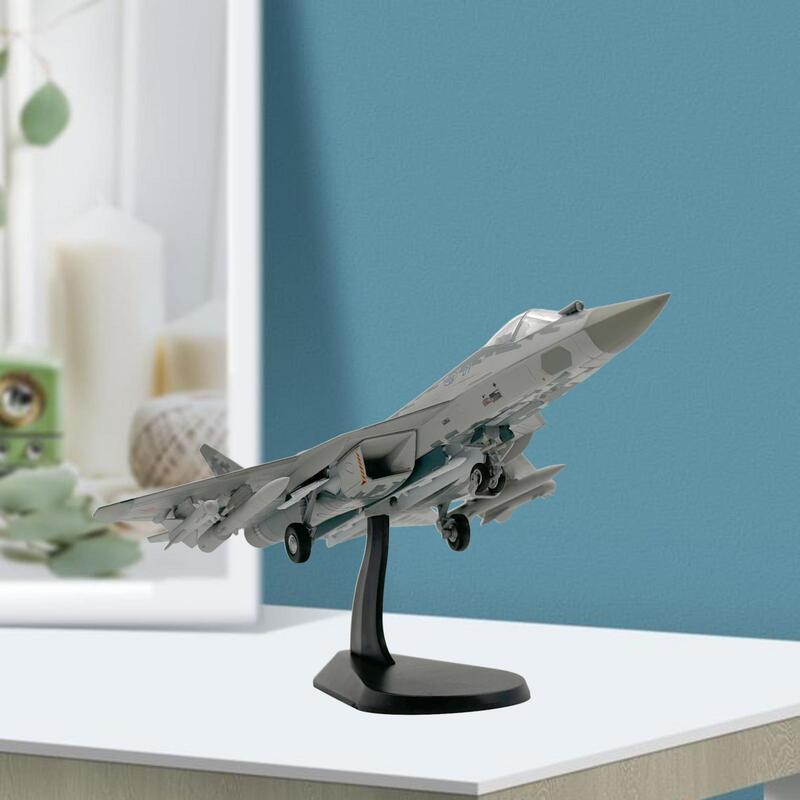 Airplane Model SU-57 Diecast Model for Boy Gift Collection and Gift