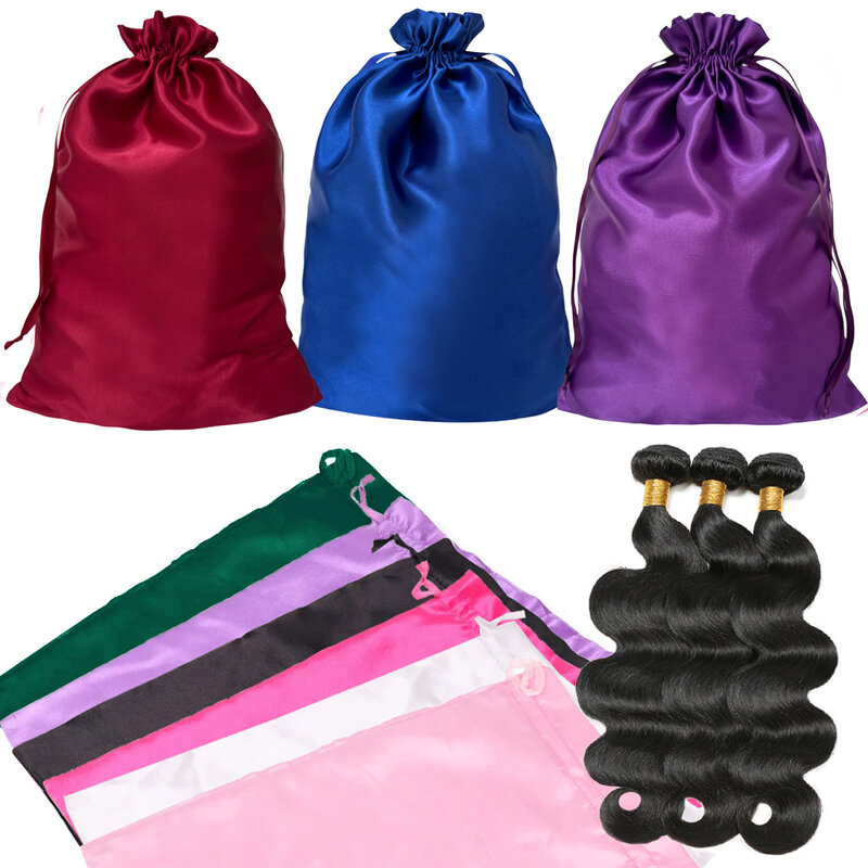 1-3pcs Long Wig Storage Bag Holder Case Hair Extensions Storage Bag With Hanger For Wig Hair Extension Storage Bag With Hanger