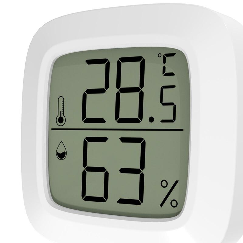 الرطوبة الرقمية ودرجة الحرارة متر ، مكتب وغرفة نوم ، 2-4 حزمة