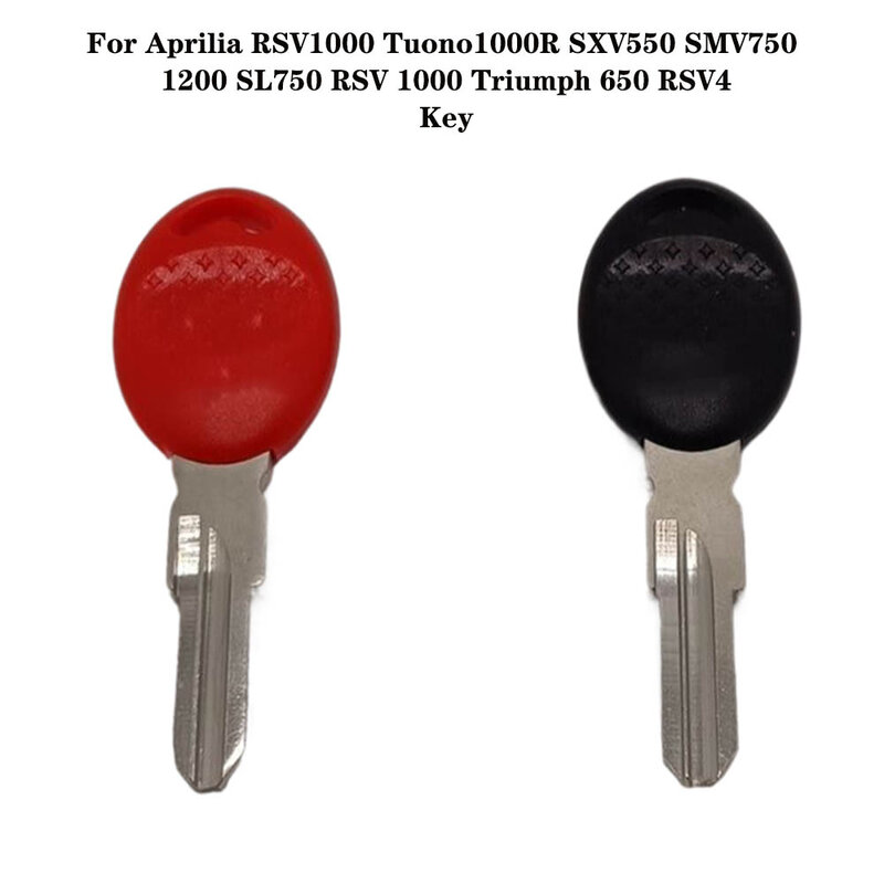 Substitua a chave em branco sem cortes por Aprilia, novas chaves, Aprilia RSV1000, Tuono1000R, SXV550, SMV750, 1200, SL750, RSV 1000, Triumph 650, RSV4