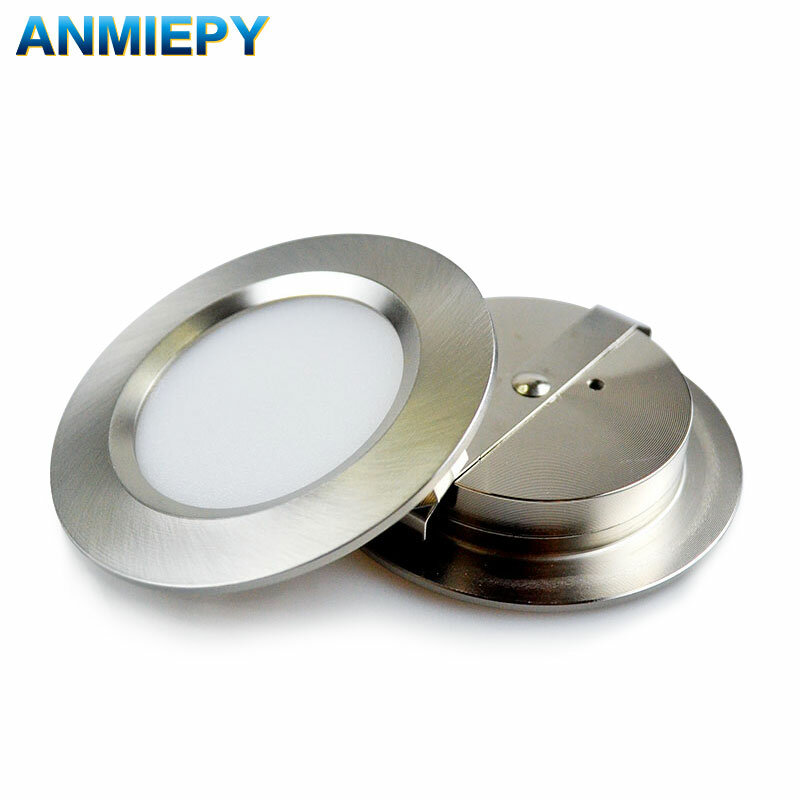 LED Spotlight Ultra-thin 14mm 3W 5W 7W 12V 2inch Recessed Ceiling Lamp D55mm House Hotel Living Room Mini Downlight