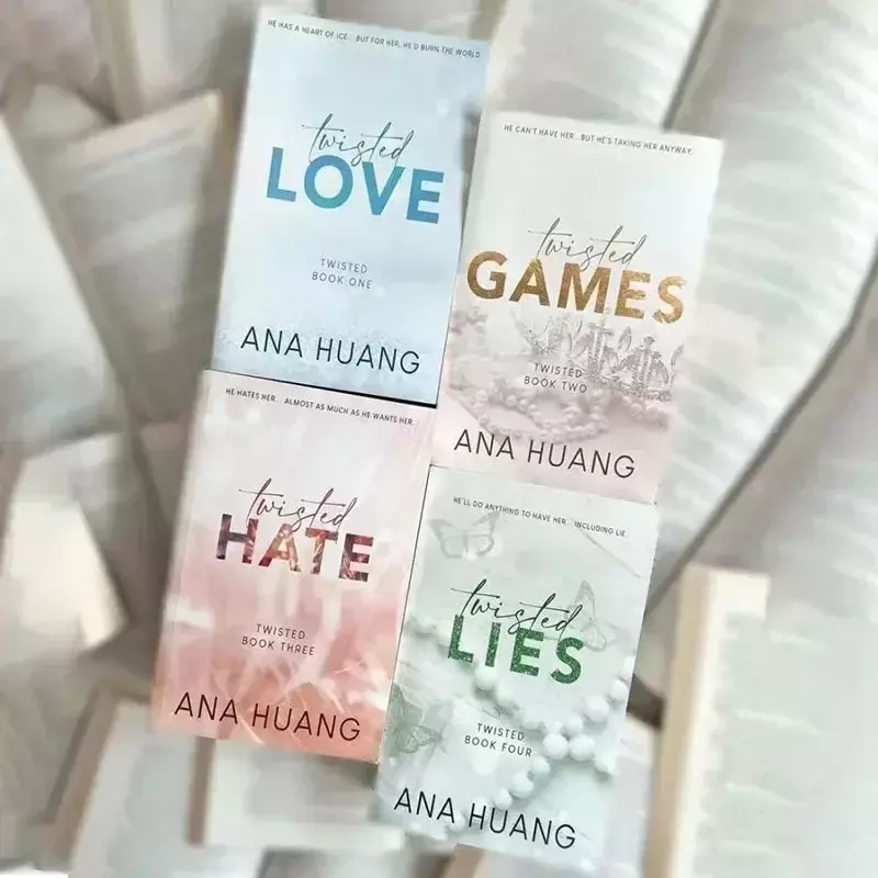 الكتاب الإنجليزية الملتوية ، الحب ، الألعاب ، Hite ، الأكاذيب ، ena Huang