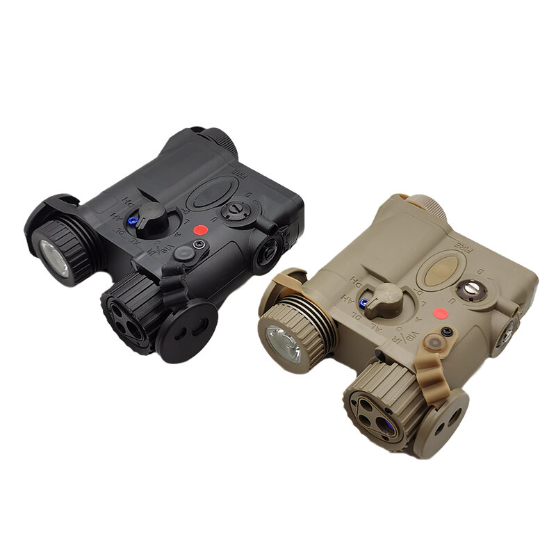 PEQ16B PEQ-16B merah/hijau Dot Laser Pointer penglihatan untuk 20mm Picatinny Rail AR15 Aksesori kantor senjata senter