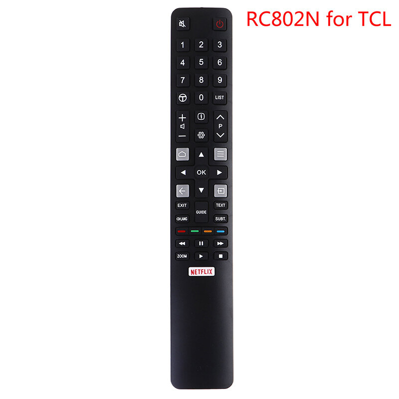 Télécommande d'origine pour Smart TV TCL, RC802N, YUI1, U43P6046, U49P6046, U55P6046, 1PC