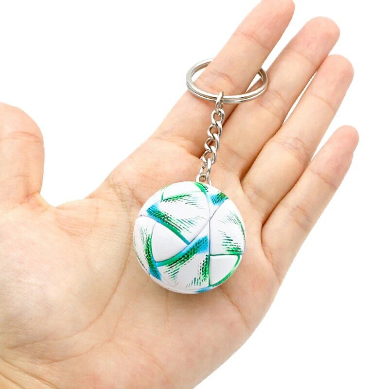 1PC Sports Football Souvenir Key chain Men Soccer Fans Keychain Pendant Gift Accessories