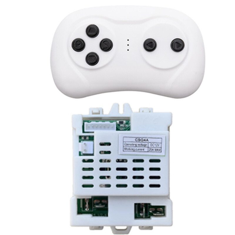 Controle Remoto Bluetooth e Receptor para Crianças, CSG4A, 12V, 2.4G, Opcional, Powered Ride on Car, Peças de reposição, Acessórios