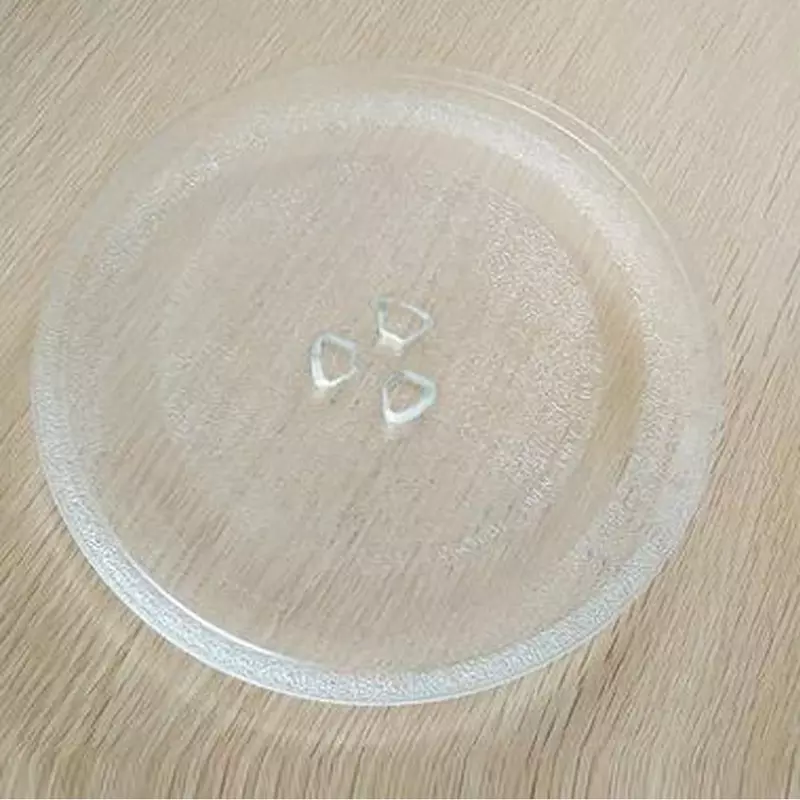 Mikrowelle Zubehör Mikrowelle Glas Plattenspieler Tablett Glasplatte Zubehör 24,5 cm Durchmesser