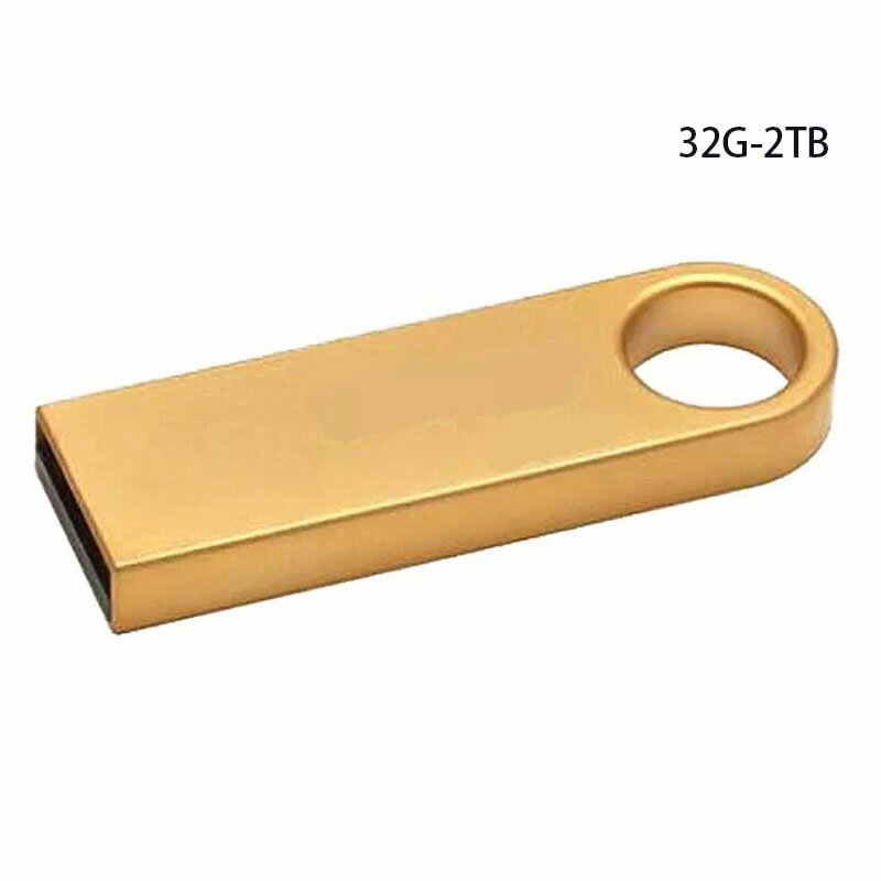 USB 3.0 chiavetta Usb ad alta velocità Pendrive Pen Drive impermeabile 32GB-2TB U Disk Memory Stick di archiviazione in metallo per Pc Phone Car TV