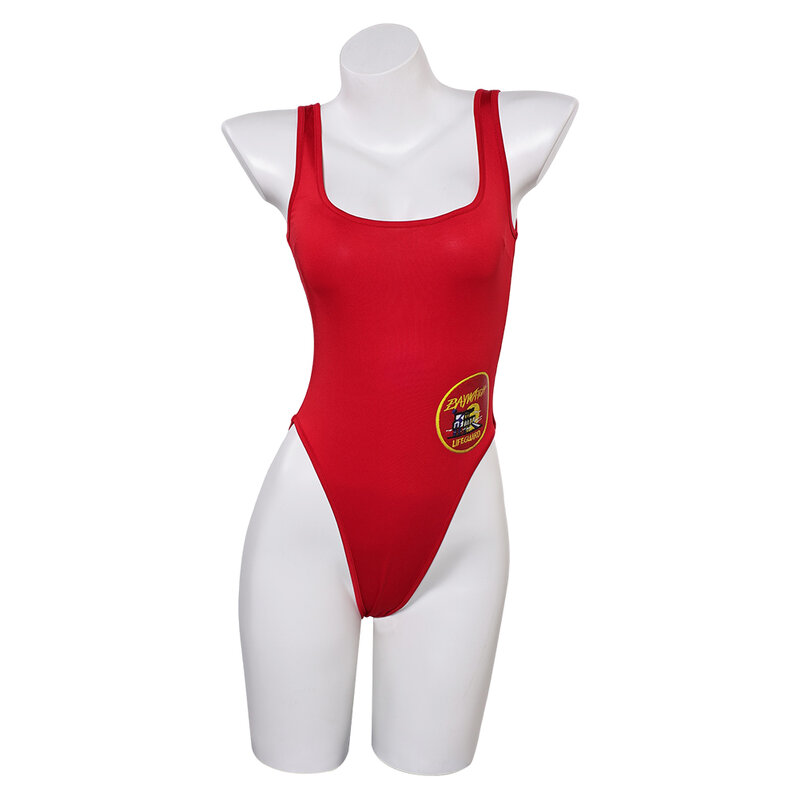 แฟนตาซี C.J. Parker ชุดคอสเพลย์ Baywatch ชุดผู้ใหญ่ผู้หญิงชุดจั๊มสูทฤดูร้อนชุดว่ายน้ำ Baju karnaval ฮาโลวีน