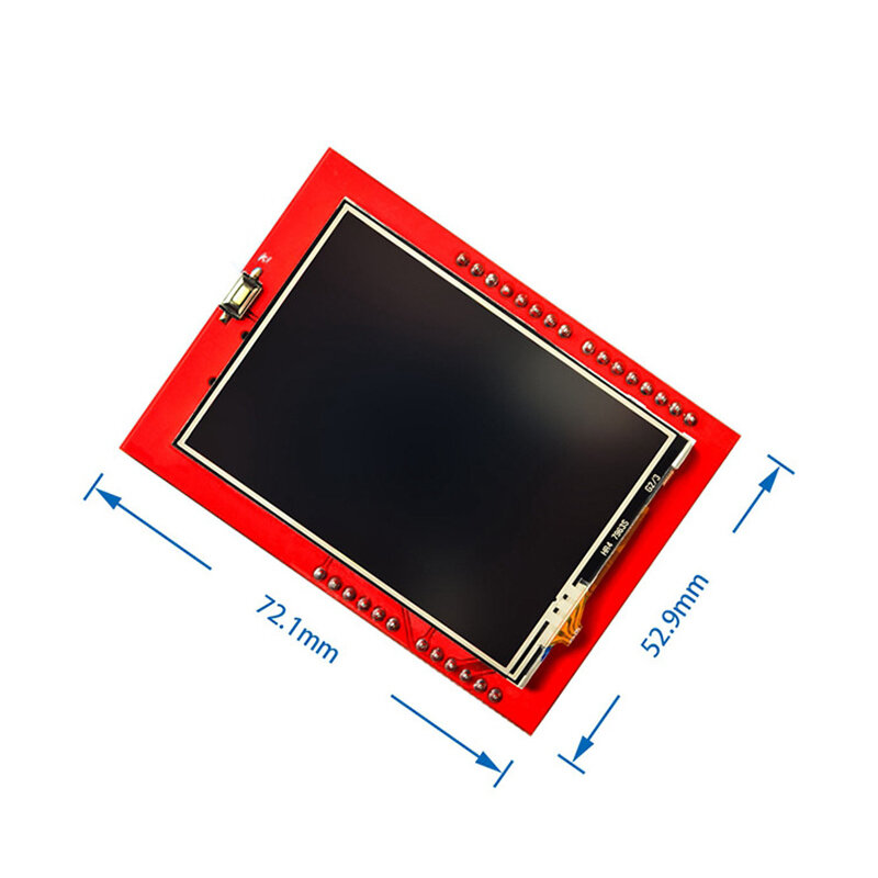 TFT LCD Touch Screen Color Module, Unified Drive, tela de alta qualidade, Touch Pen Entrega, 1-20Pcs, 2,4"