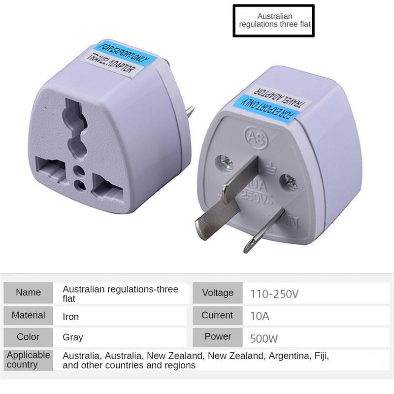 1/3PCS Plug Power Excellent Material Preservative Adapter Portable Socket Converter Mobile Phone Charging Supplies Charger