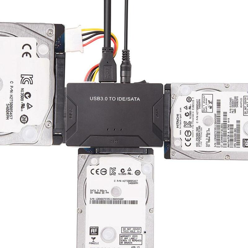 ตัวแปลงอัลตร้า USB 3.0อะแดปเตอร์ HDD SSD ฮาร์ดดิสก์ไดรฟ์การถ่ายโอนข้อมูลแปลงสายอะแดปเตอร์ SATA